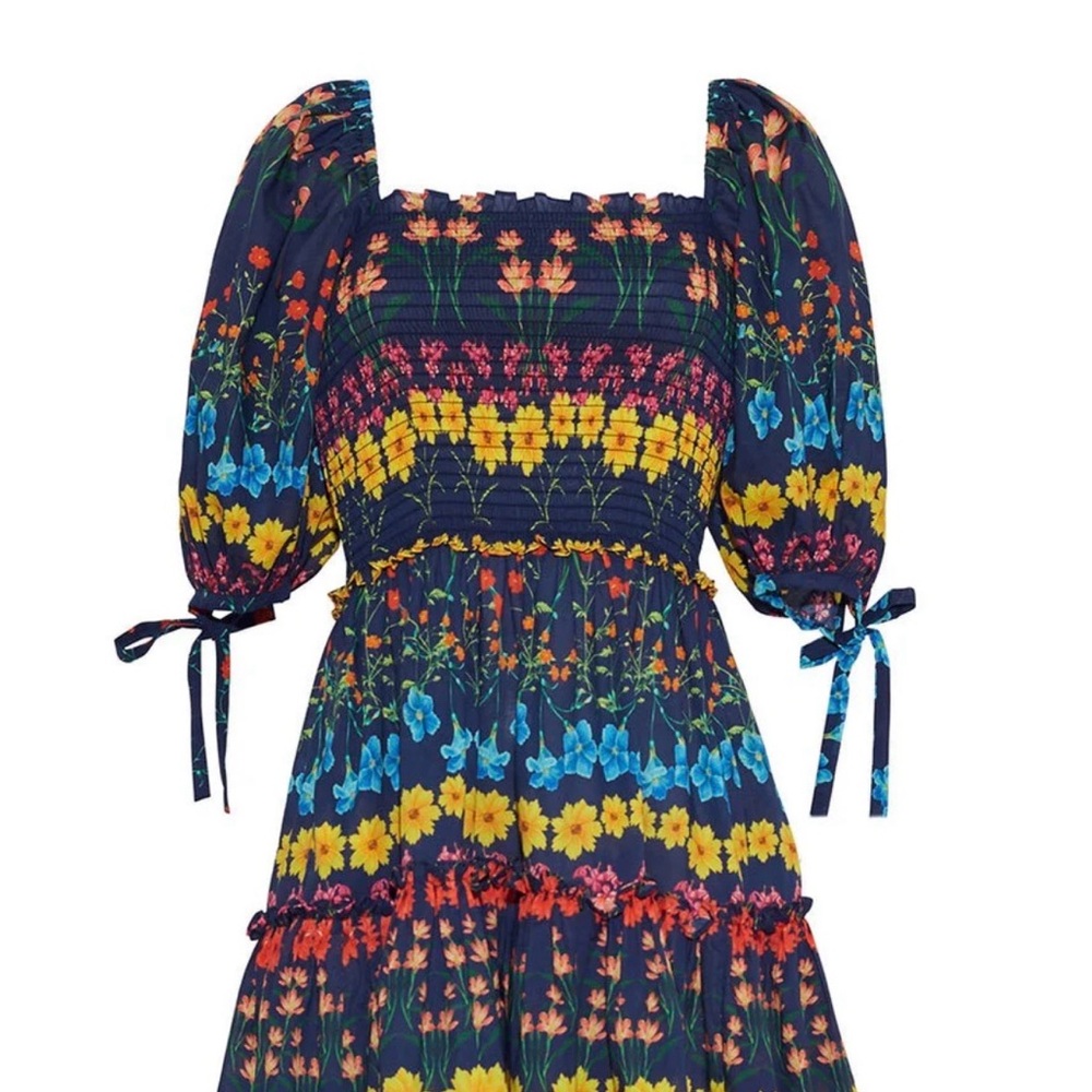 Cara Cara Multicolor Floral Long Sleeve Dress